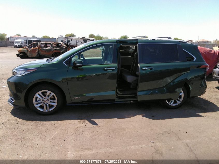 2021 TOYOTA SIENNA LIMITED/PLATINUM - 5TDZSKFC5MS032878