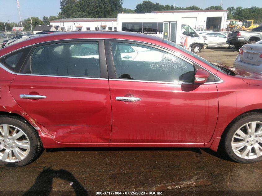 2014 NISSAN SENTRA SL - 3N1AB7AP3EY312784