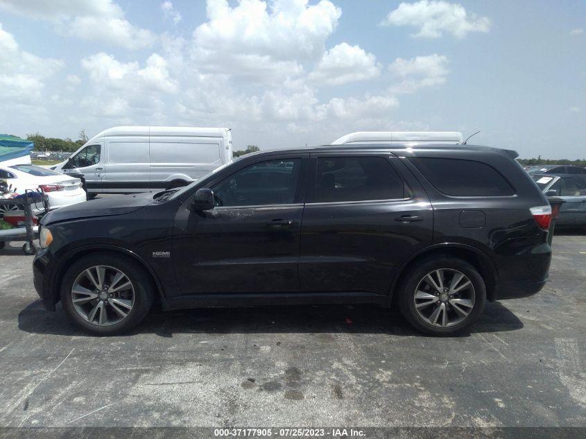 2013 DODGE DURANGO R/T - 1C4SDHCT6DC651204