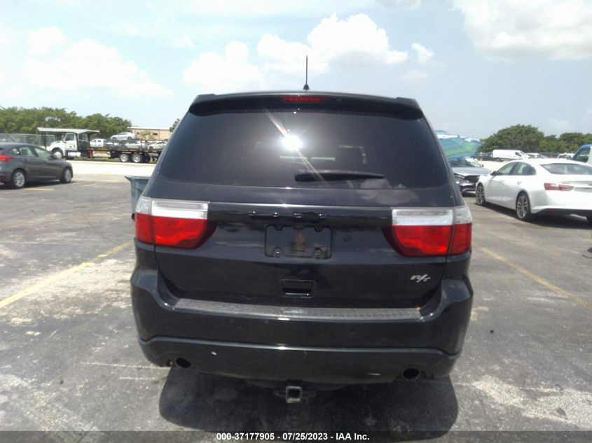 2013 DODGE DURANGO R/T - 1C4SDHCT6DC651204