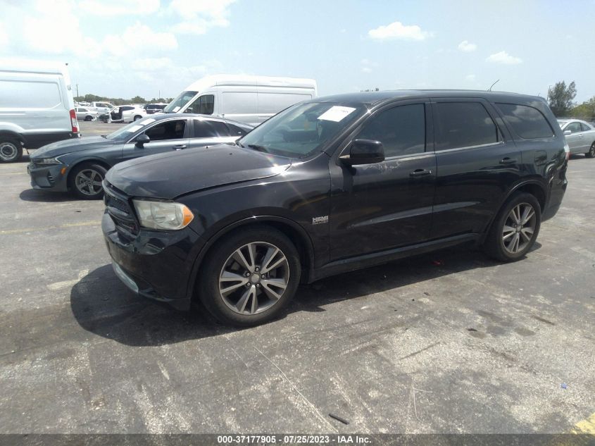 2013 DODGE DURANGO R/T - 1C4SDHCT6DC651204