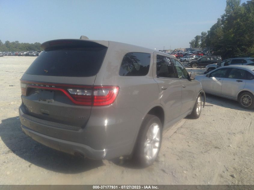 2022 DODGE DURANGO GT PLUS - 1C4RDJDG5NC104434