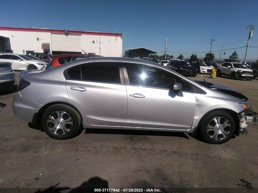 2014 HONDA CIVIC HYBRID 19XFB4F27EE200330
