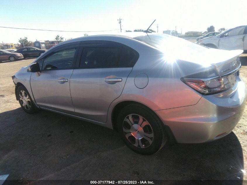 2014 HONDA CIVIC HYBRID 19XFB4F27EE200330