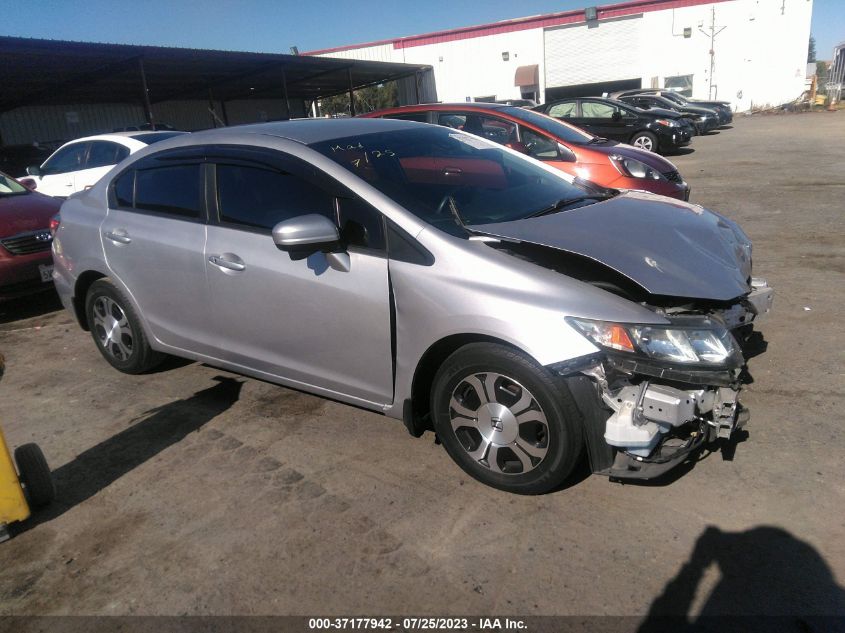 2014 HONDA CIVIC HYBRID - 19XFB4F27EE200330