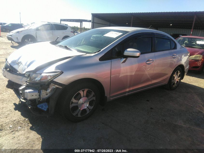 2014 HONDA CIVIC HYBRID 19XFB4F27EE200330