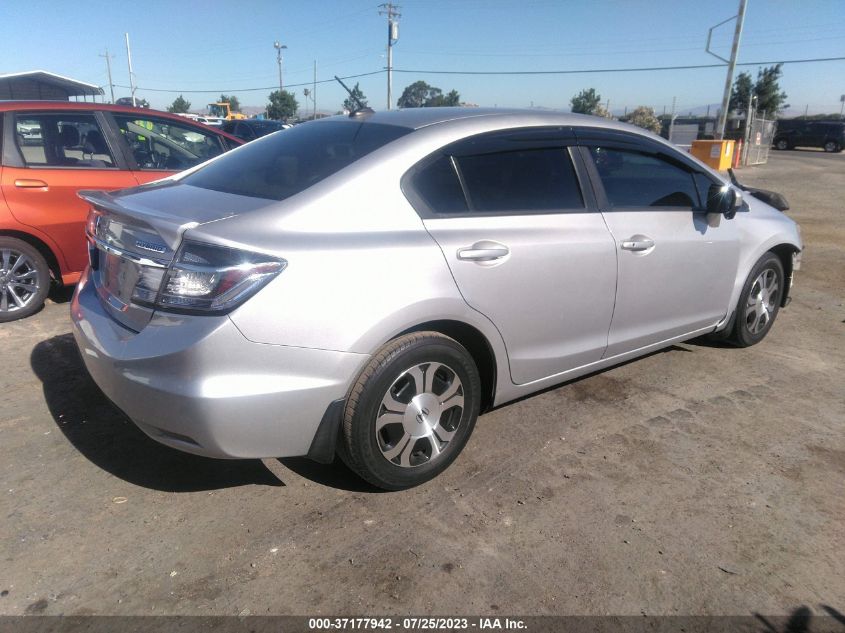 2014 HONDA CIVIC HYBRID 19XFB4F27EE200330
