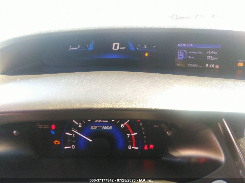 2014 HONDA CIVIC HYBRID 19XFB4F27EE200330