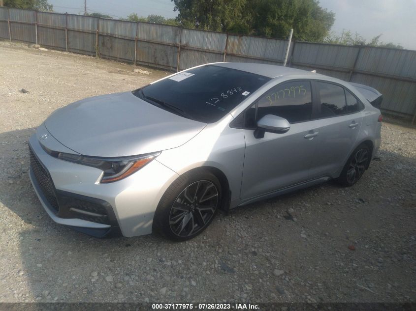 2022 TOYOTA COROLLA SE/NIGHT SHADE - 5YFS4MCE7NP128843