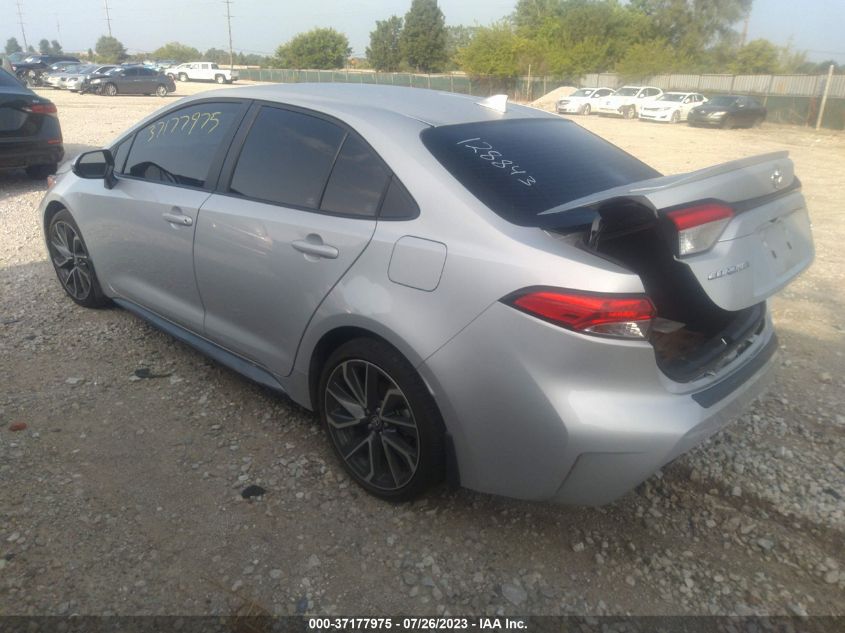2022 TOYOTA COROLLA SE/NIGHT SHADE - 5YFS4MCE7NP128843
