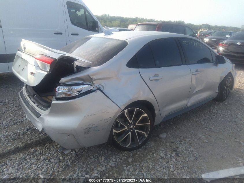 2022 TOYOTA COROLLA SE/NIGHT SHADE - 5YFS4MCE7NP128843