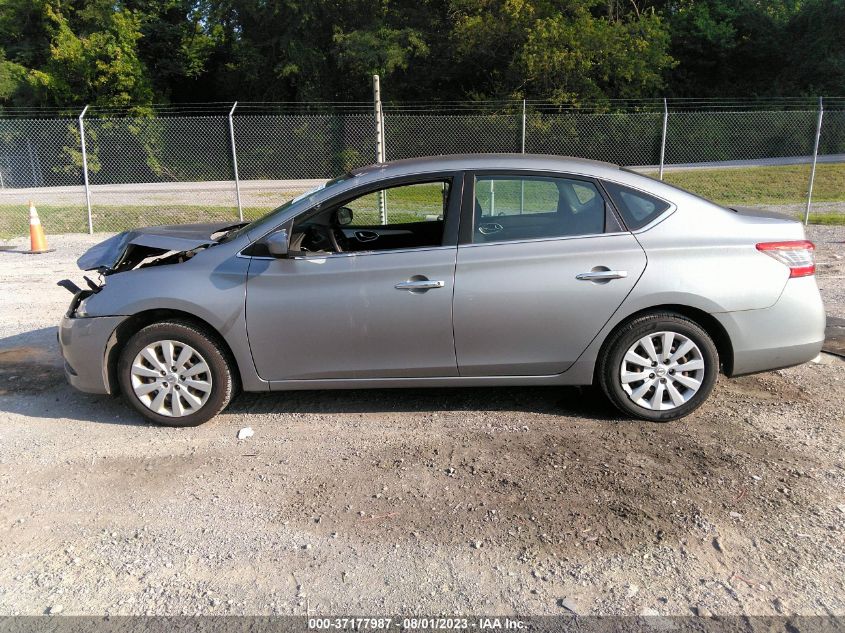 2013 NISSAN SENTRA S - 3N1AB7AP4DL563650