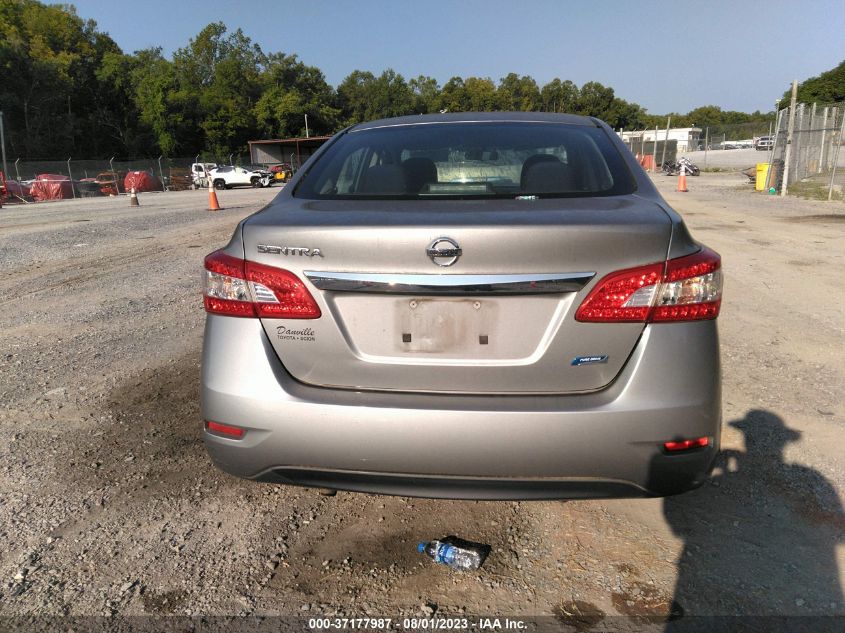 2013 NISSAN SENTRA S - 3N1AB7AP4DL563650