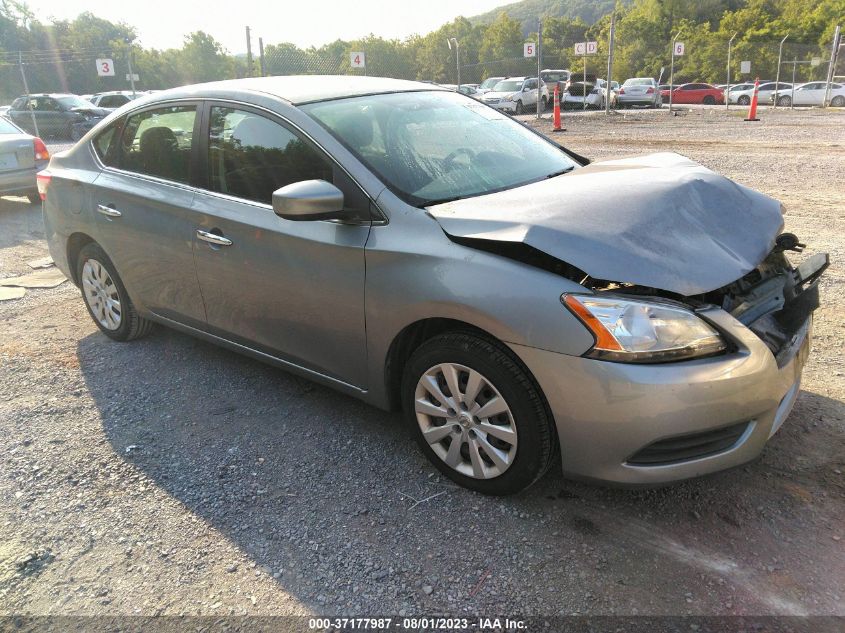 2013 NISSAN SENTRA S - 3N1AB7AP4DL563650