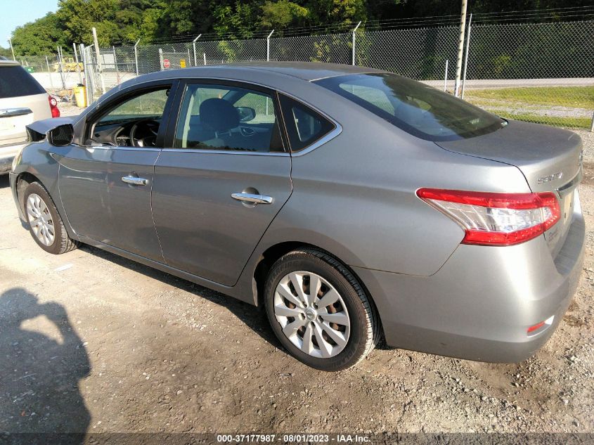 2013 NISSAN SENTRA S - 3N1AB7AP4DL563650