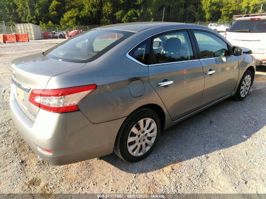 2013 NISSAN SENTRA S - 3N1AB7AP4DL563650