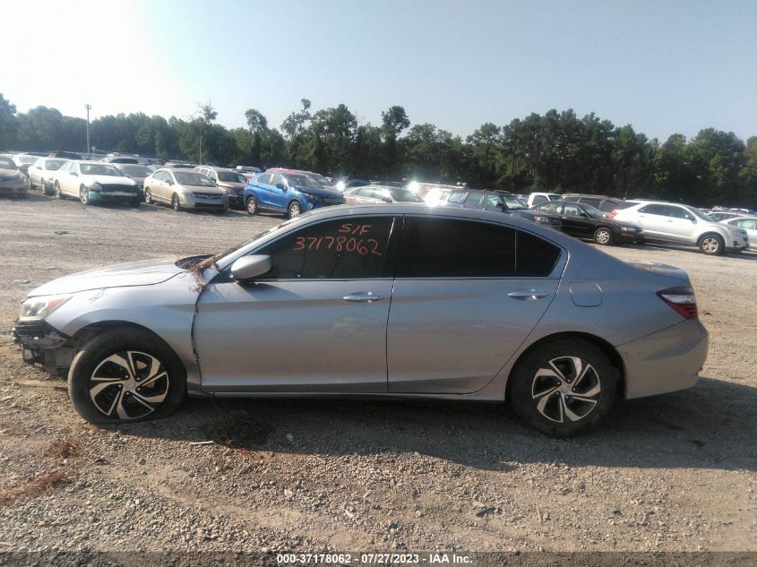 2016 HONDA ACCORD SEDAN LX - 1HGCR2F33GA038036