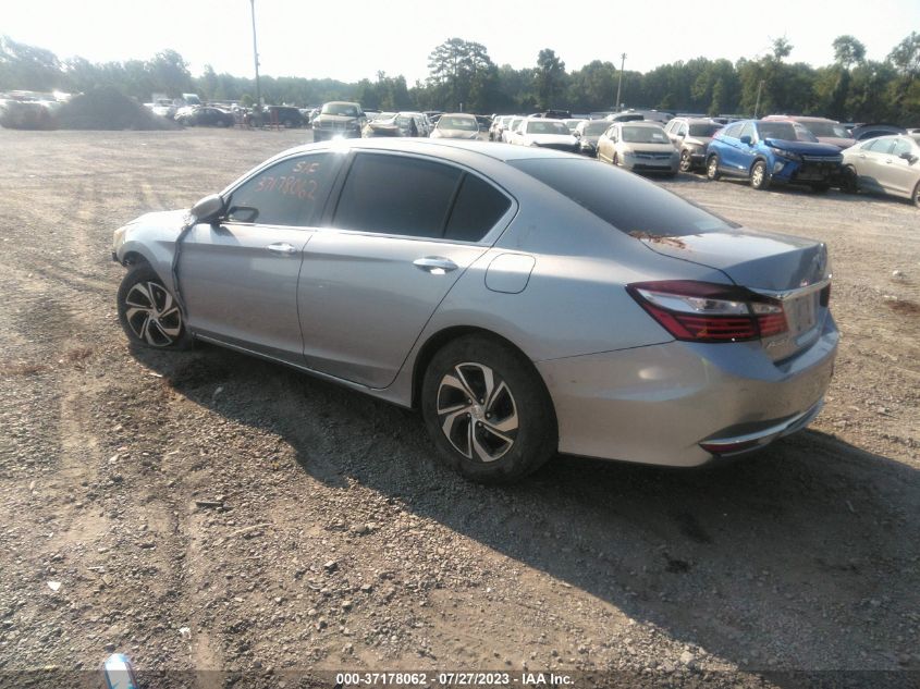 2016 HONDA ACCORD SEDAN LX - 1HGCR2F33GA038036
