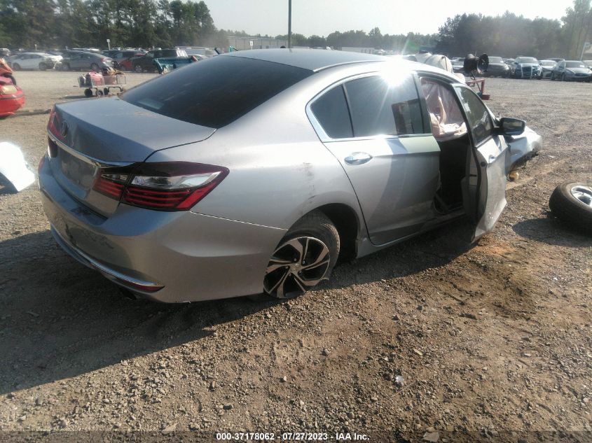 2016 HONDA ACCORD SEDAN LX - 1HGCR2F33GA038036