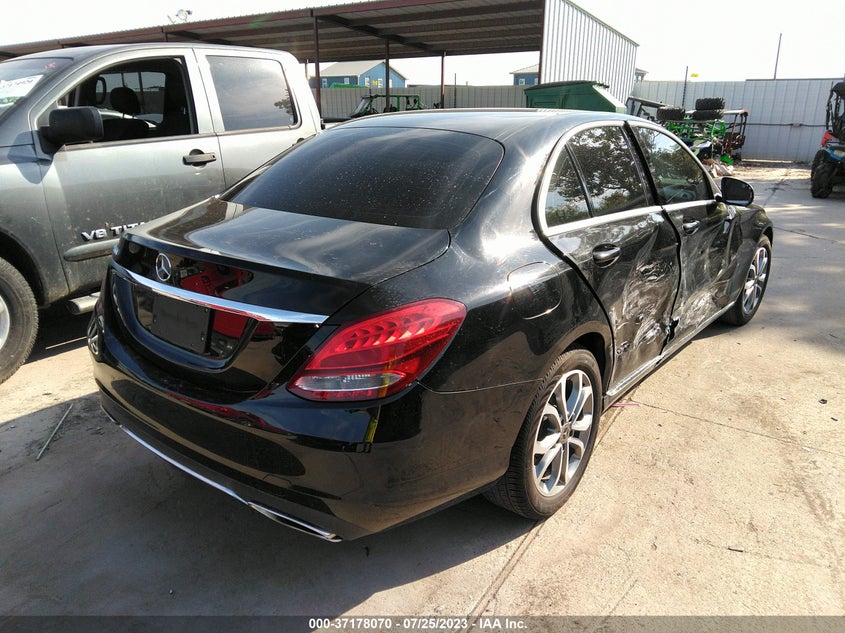 VIN 55SWF4JB1HU233560 2017 MERCEDES-BENZ C-CLASS C 300