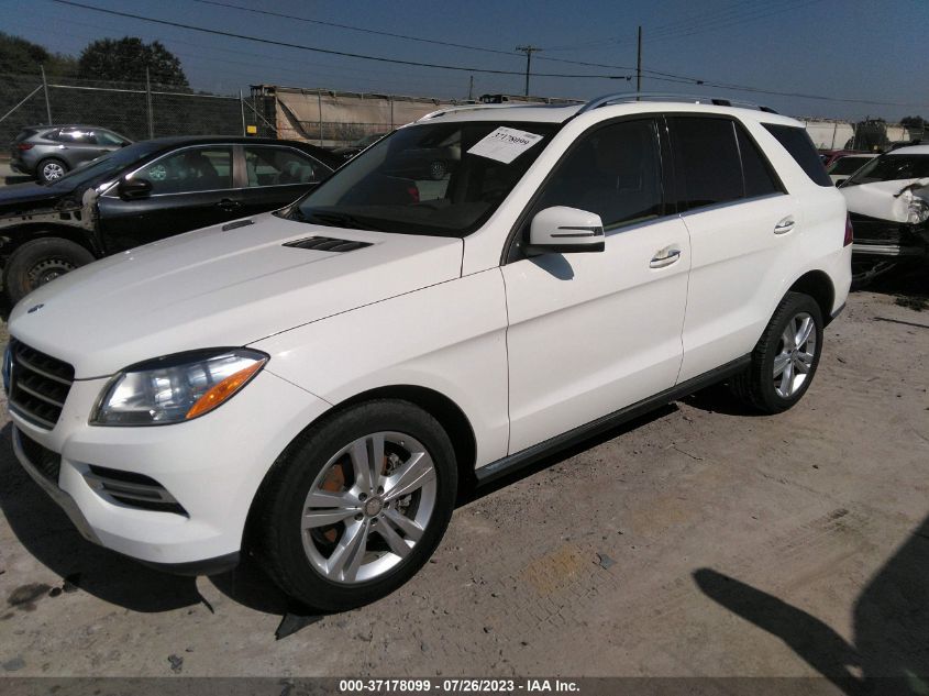 2015 MERCEDES-BENZ ML 350 4JGDA5JB3FA608685