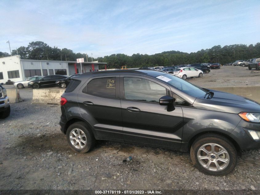 2021 FORD ECOSPORT SE - MAJ6S3GL2MC398764