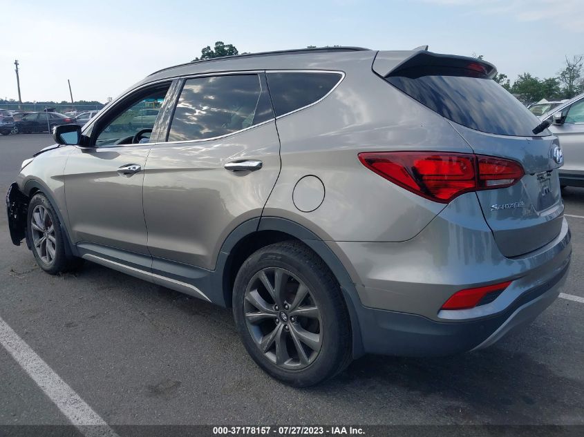 2018 HYUNDAI SANTA FE SPORT 2.0T ULTIMATE - 5XYZWDLA3JG536101