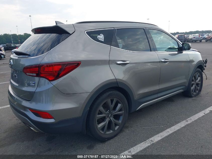 2018 HYUNDAI SANTA FE SPORT 2.0T ULTIMATE - 5XYZWDLA3JG536101