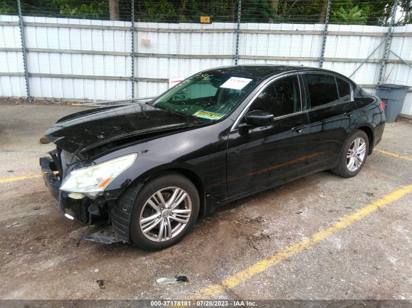 2013 INFINITI G37 SEDAN X - JN1CV6AR6DM762801