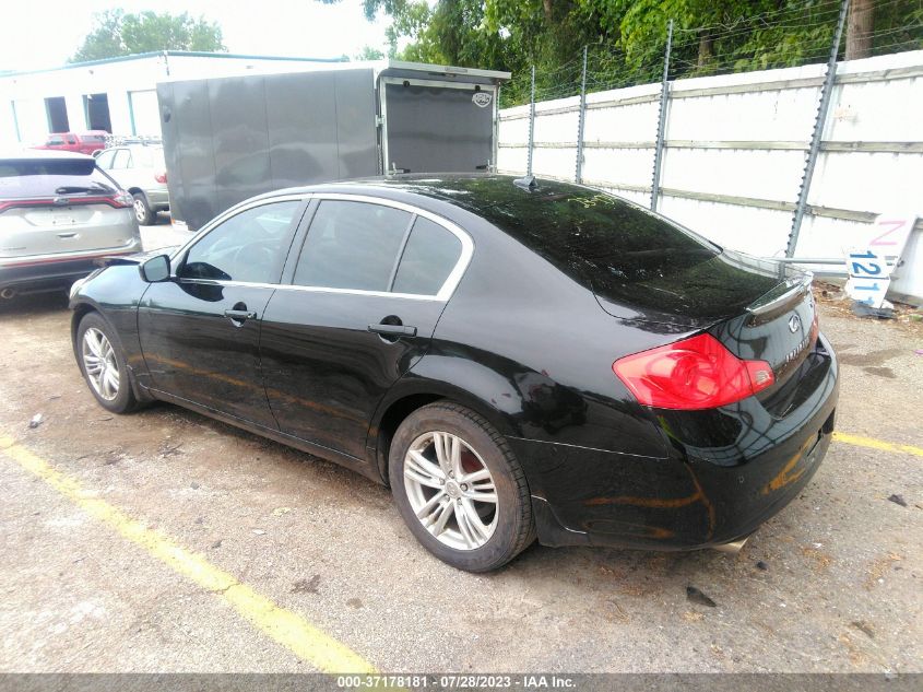 2013 INFINITI G37 SEDAN X - JN1CV6AR6DM762801