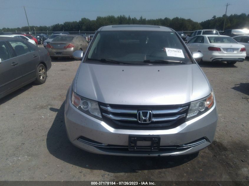 2014 HONDA ODYSSEY EX-L - 5FNRL5H68EB093671
