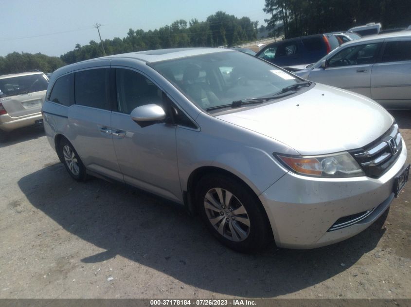 2014 HONDA ODYSSEY EX-L - 5FNRL5H68EB093671