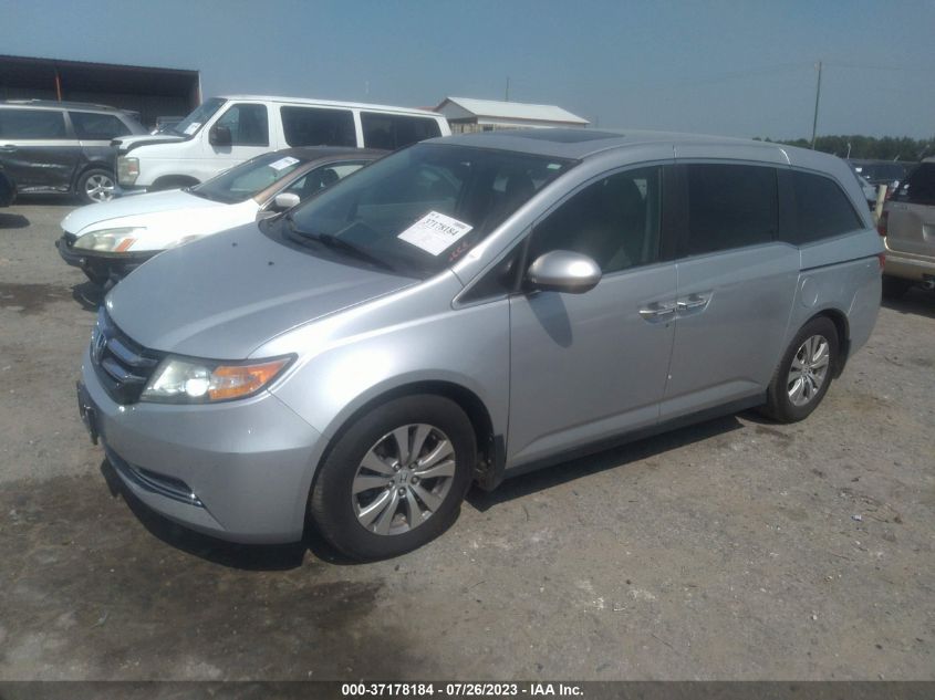 2014 HONDA ODYSSEY EX-L - 5FNRL5H68EB093671
