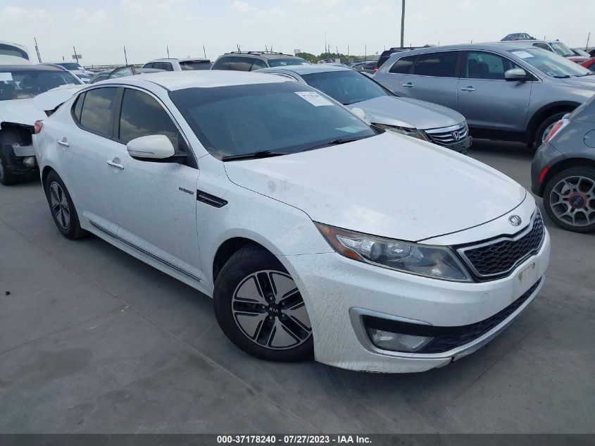 2013 KIA OPTIMA HYBRID LX - KNAGM4AD2D5061299