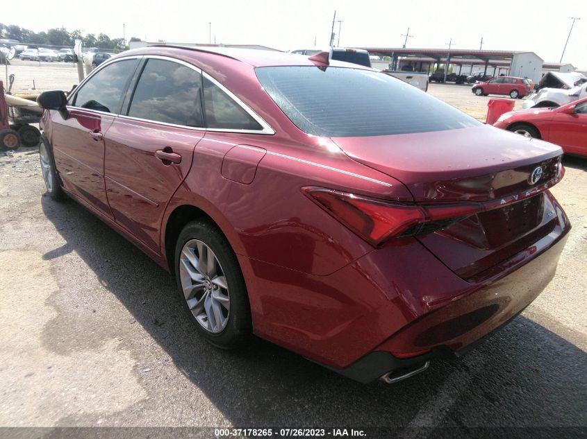 2019 TOYOTA AVALON XLE/TOURING/LIMITED/XSE - 4T1BZ1FBXKU035407