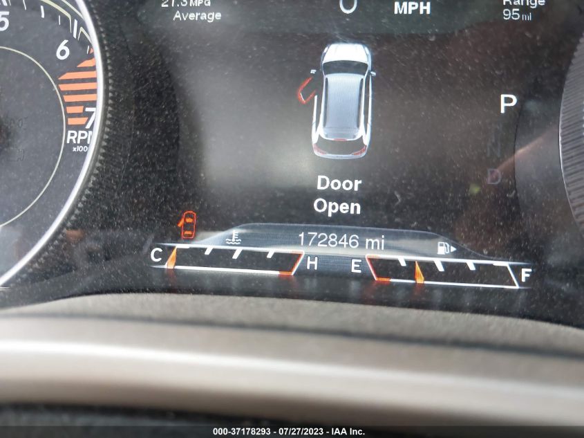 2017 JEEP CHEROKEE LIMITED - 1C4PJLDBXHW516190