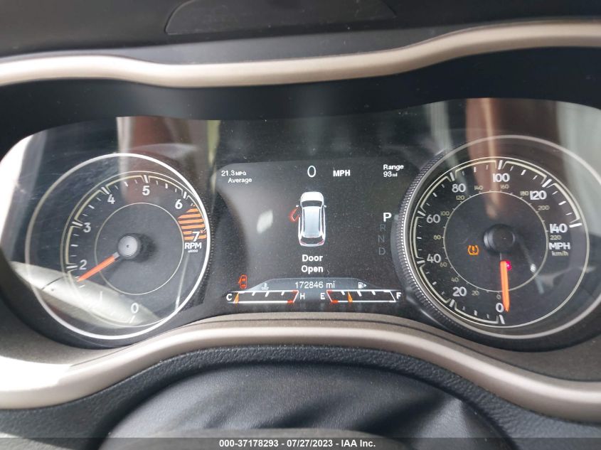 2017 JEEP CHEROKEE LIMITED - 1C4PJLDBXHW516190
