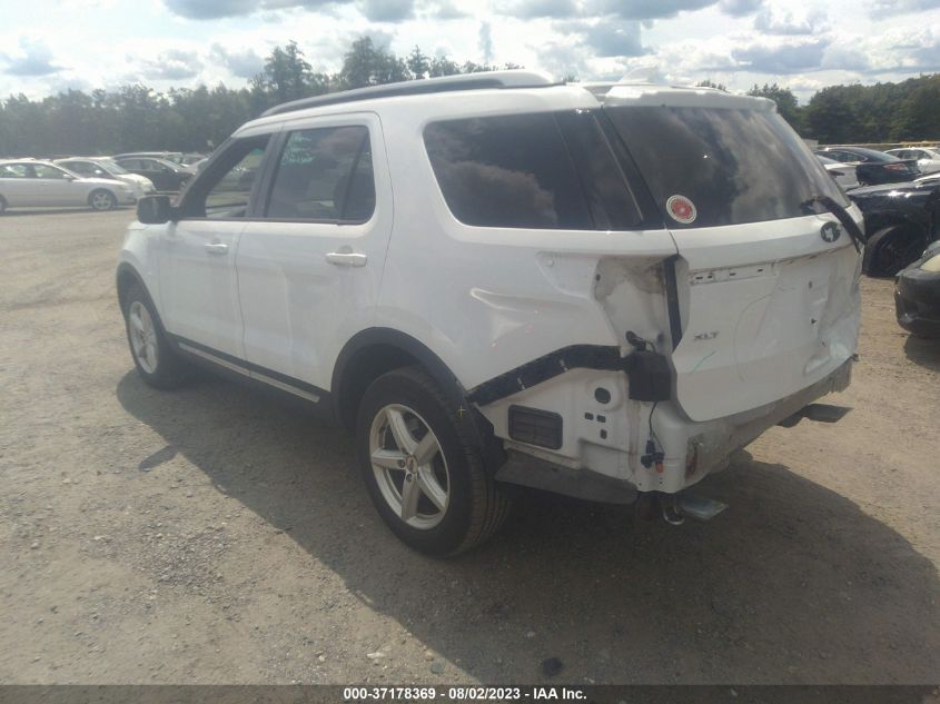2016 FORD EXPLORER XLT - 1FM5K8D84GGA11644
