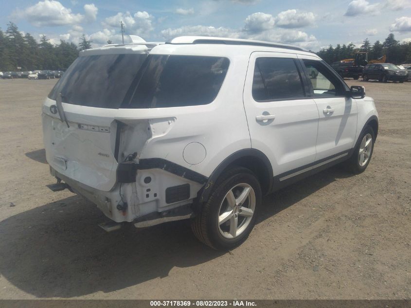 2016 FORD EXPLORER XLT - 1FM5K8D84GGA11644