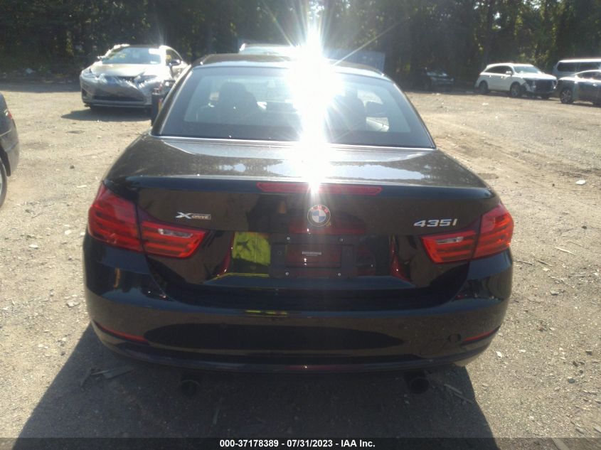 2016 BMW 4 SERIES 435I XDRIVE - WBA3T7C52G5A38086