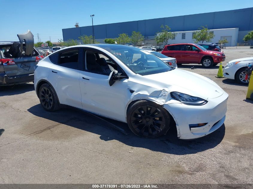 2022 TESLA MODEL Y LONG RANGE - 7SAYGDEE3NF461375