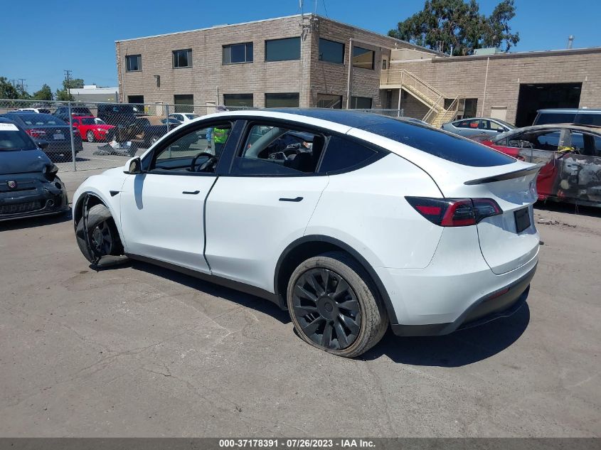 2022 TESLA MODEL Y LONG RANGE - 7SAYGDEE3NF461375