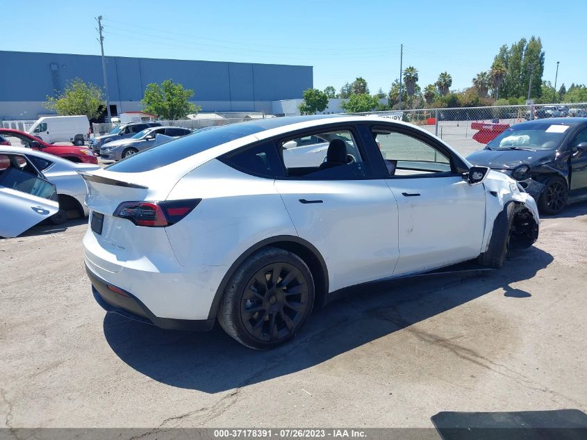 2022 TESLA MODEL Y LONG RANGE - 7SAYGDEE3NF461375