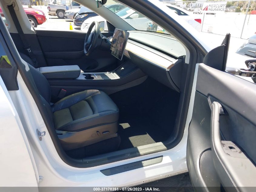 2022 TESLA MODEL Y LONG RANGE - 7SAYGDEE3NF461375