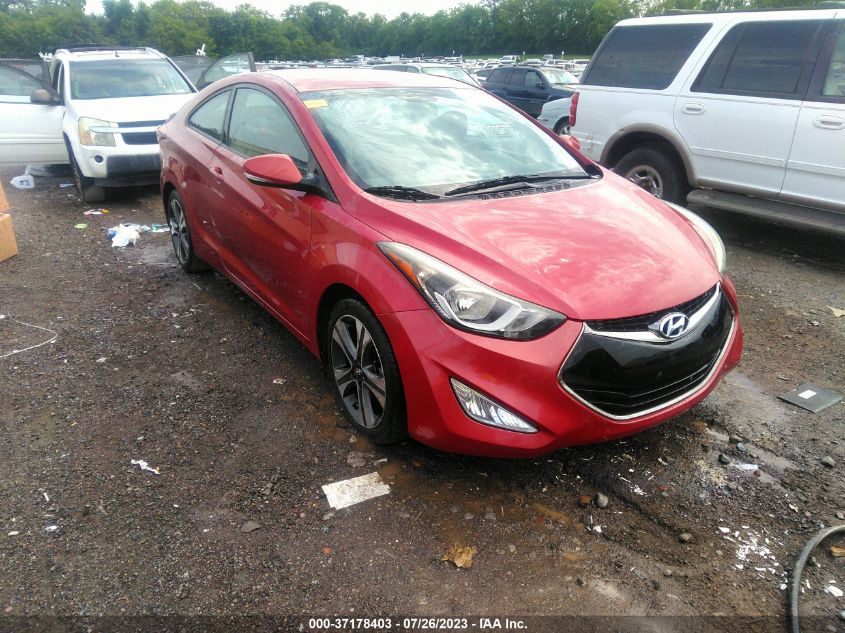 2014 HYUNDAI ELANTRA COUPE - KMHDH6AH4EU029014