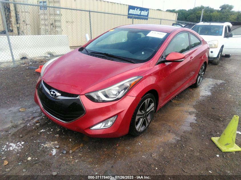 2014 HYUNDAI ELANTRA COUPE - KMHDH6AH4EU029014