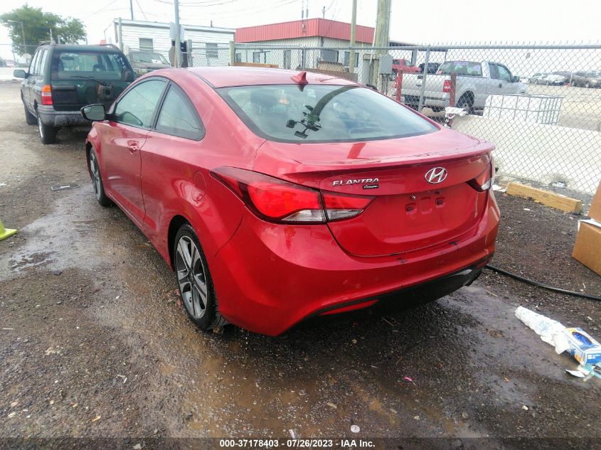 2014 HYUNDAI ELANTRA COUPE - KMHDH6AH4EU029014