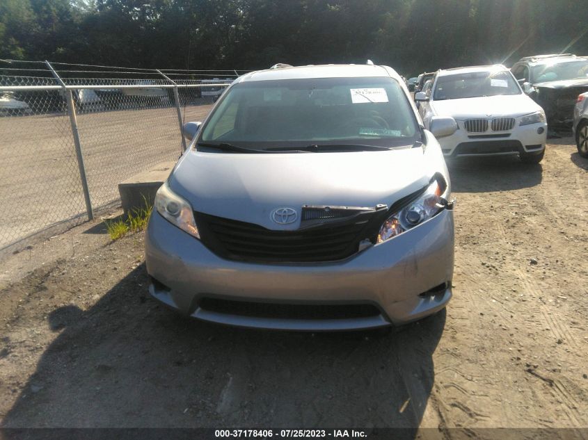 2013 TOYOTA SIENNA L - 5TDZK3DC6DS340201