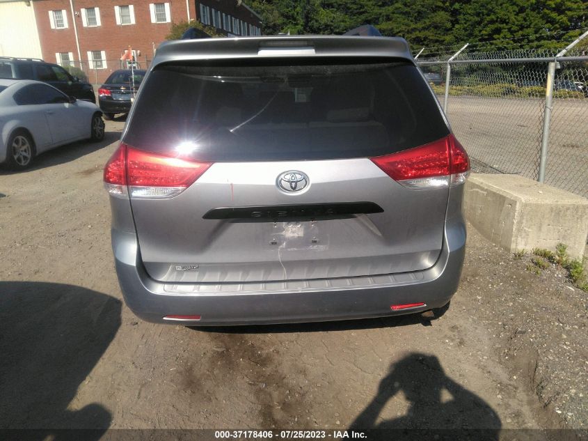 2013 TOYOTA SIENNA L - 5TDZK3DC6DS340201