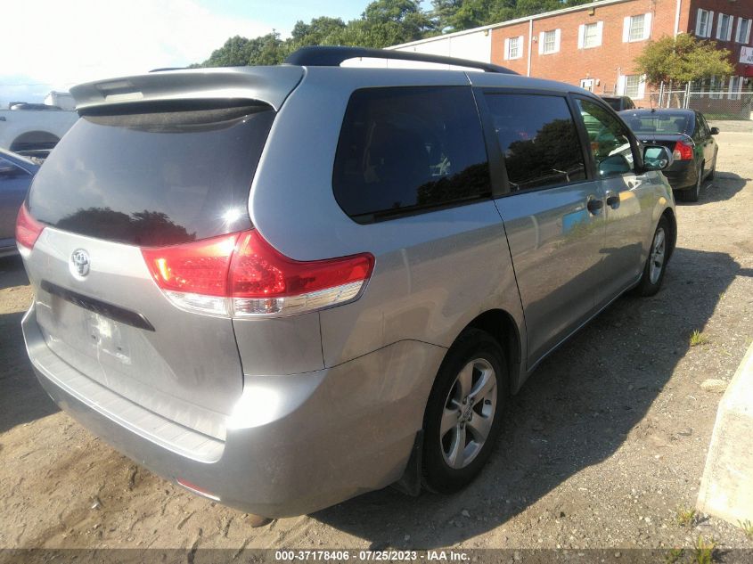 2013 TOYOTA SIENNA L - 5TDZK3DC6DS340201
